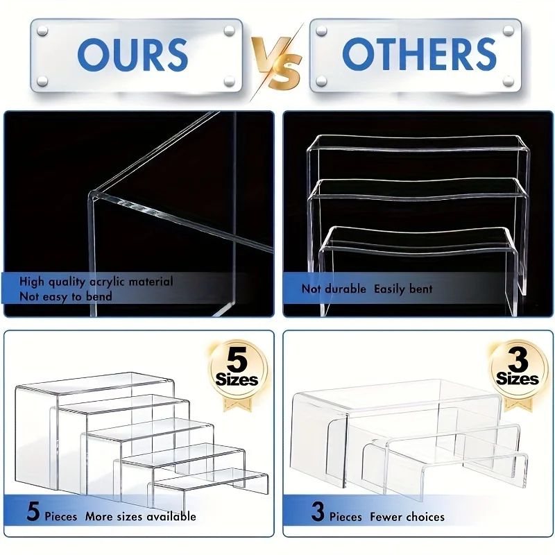 Acrylic Dessert Display Stand Set