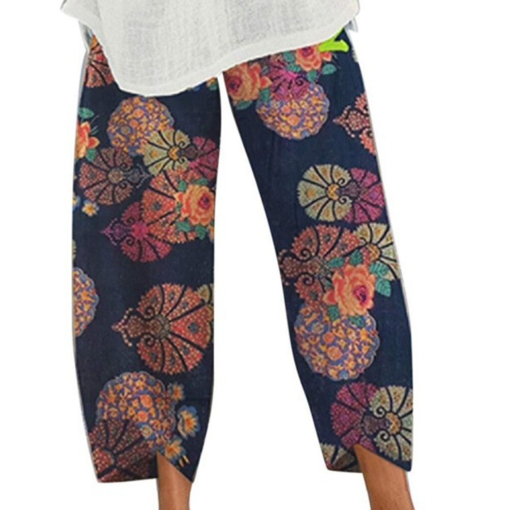 Elegant Autumn Joggers, Street Wear Women Clothes, Cotton Linen Sweatpants, Casual Women Pants