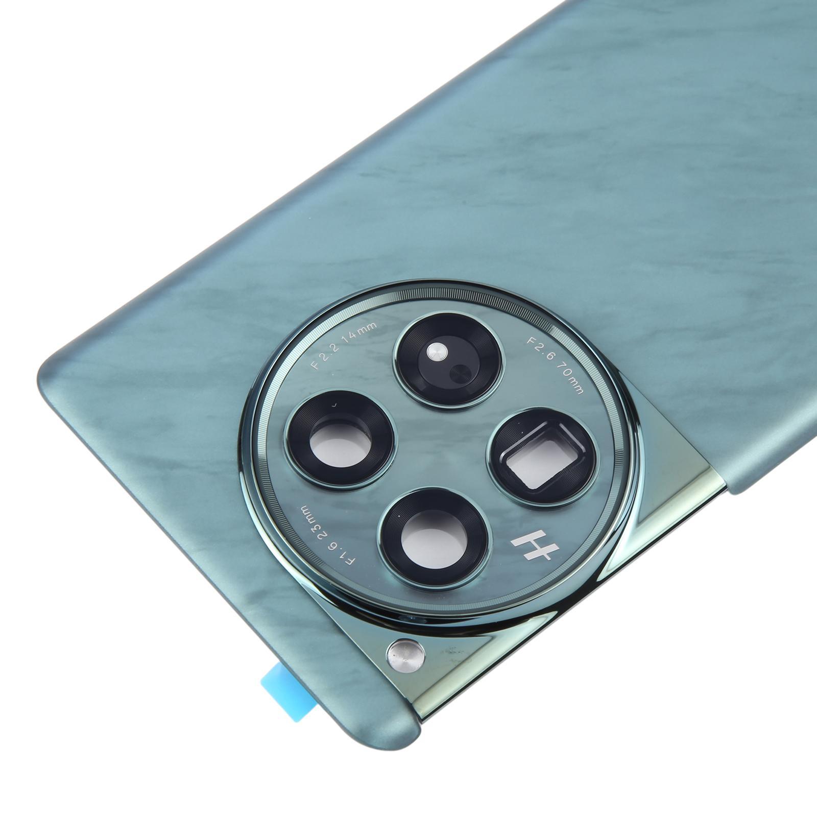 OnePlus 12 Glass Back Cover Replacement with Camera Lens Durable Rear Housing