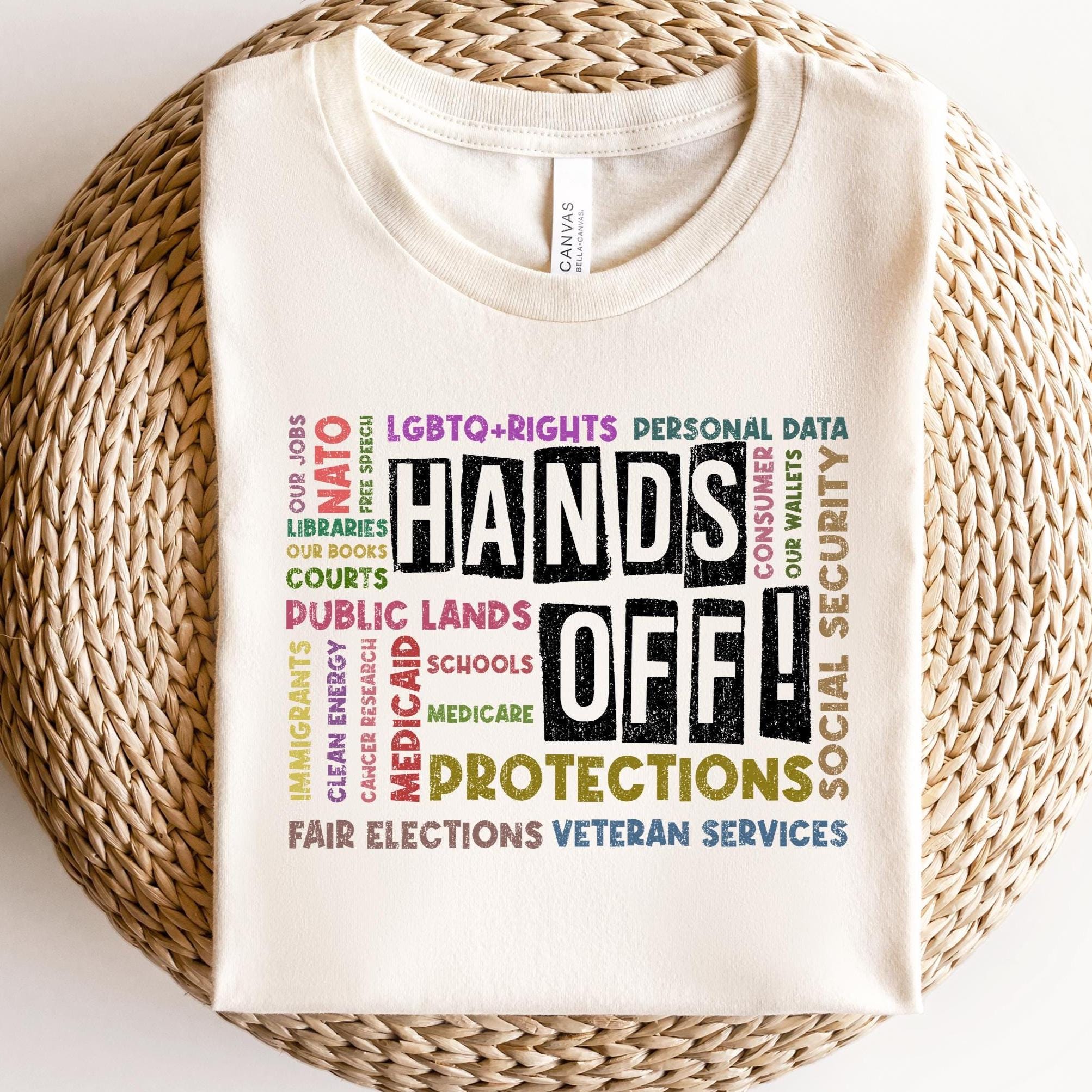 Hands Off Protest Sweatshirt, Political Hands Off Protest Shirtt and Hoodie