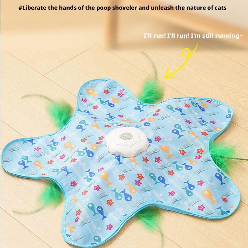 Interactive Hide and Seek Electric Cat Toy