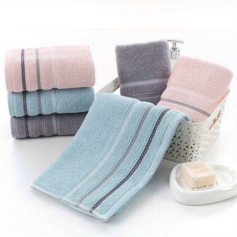 Absorbent Face Towel, Microfiber Hand Face Cleaning, Shower Hair Towel, Bathroom Home Hotel for Adults