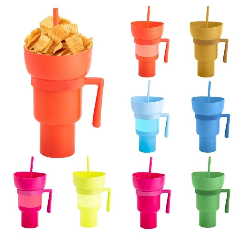 2-In-1 Stadium Tumbler & Snack Cup