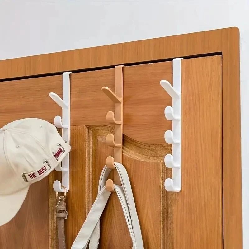 Over the Door Hanger Clothes Hook Rack Door Organizer for Bags and Clothes