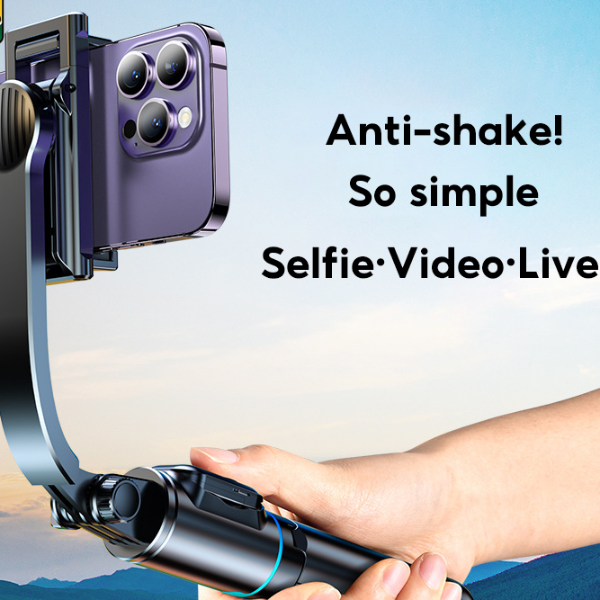 Bluetooth Shooting Tripod, Anti-shake Selfie Stick, Overhead Shot Stabilizer, Handheld Mobile Phone Holder.