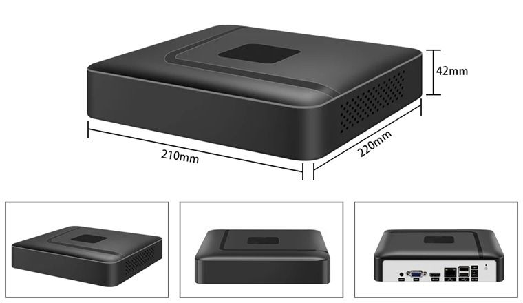 Smar 4K CCTV NVR Security Recorder – 9 to 32 Channel Video System with Face Detection and H.265 Compression