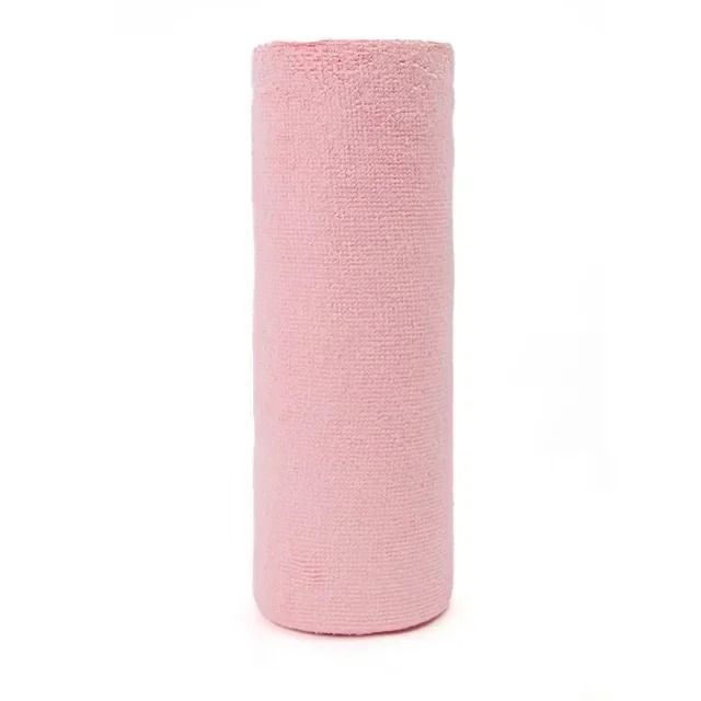 Reusable Microfiber Cleaning Wipe Roll Washable Paper Towel Replacement 20 Sheets