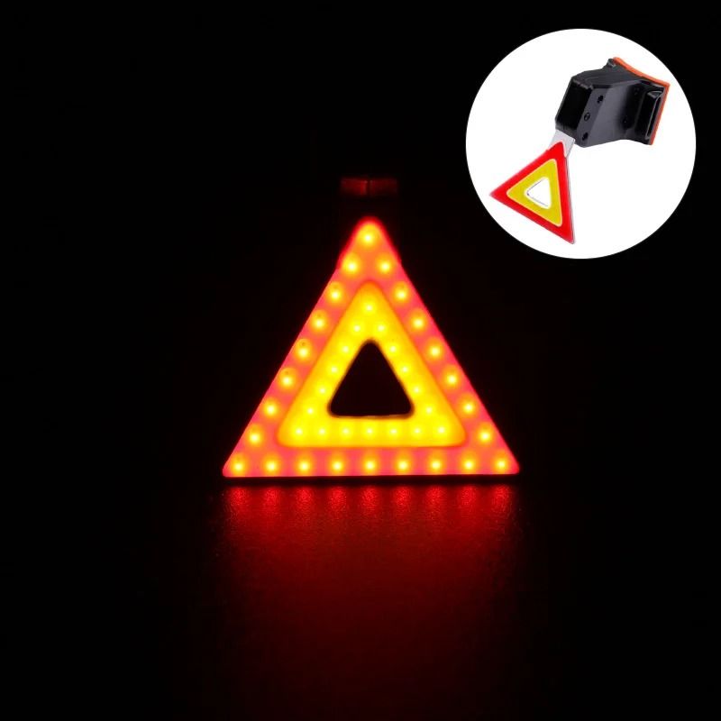 USB Rechargeable Bicycle Tail Light Multi Mode LED Cycling Rear Lamp