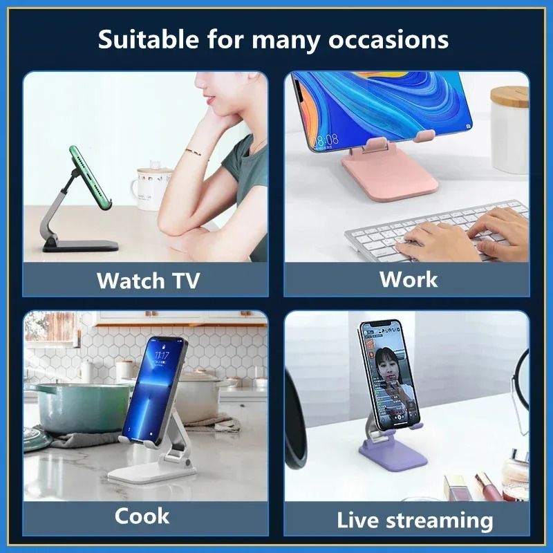 Foldable Universal Desktop Device Stand