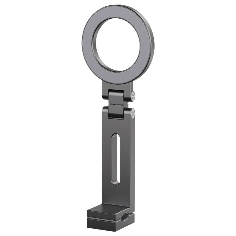 Universal Magnetic Travel Phone Holder – Flexible 360-Degree Rotation Mount – Hands-Free Airplane & Desktop Interaction