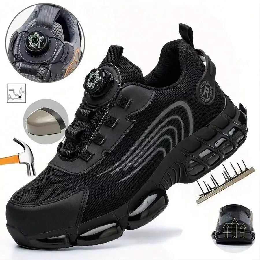 Indestructible Steel Toe Protective Safety Shoes