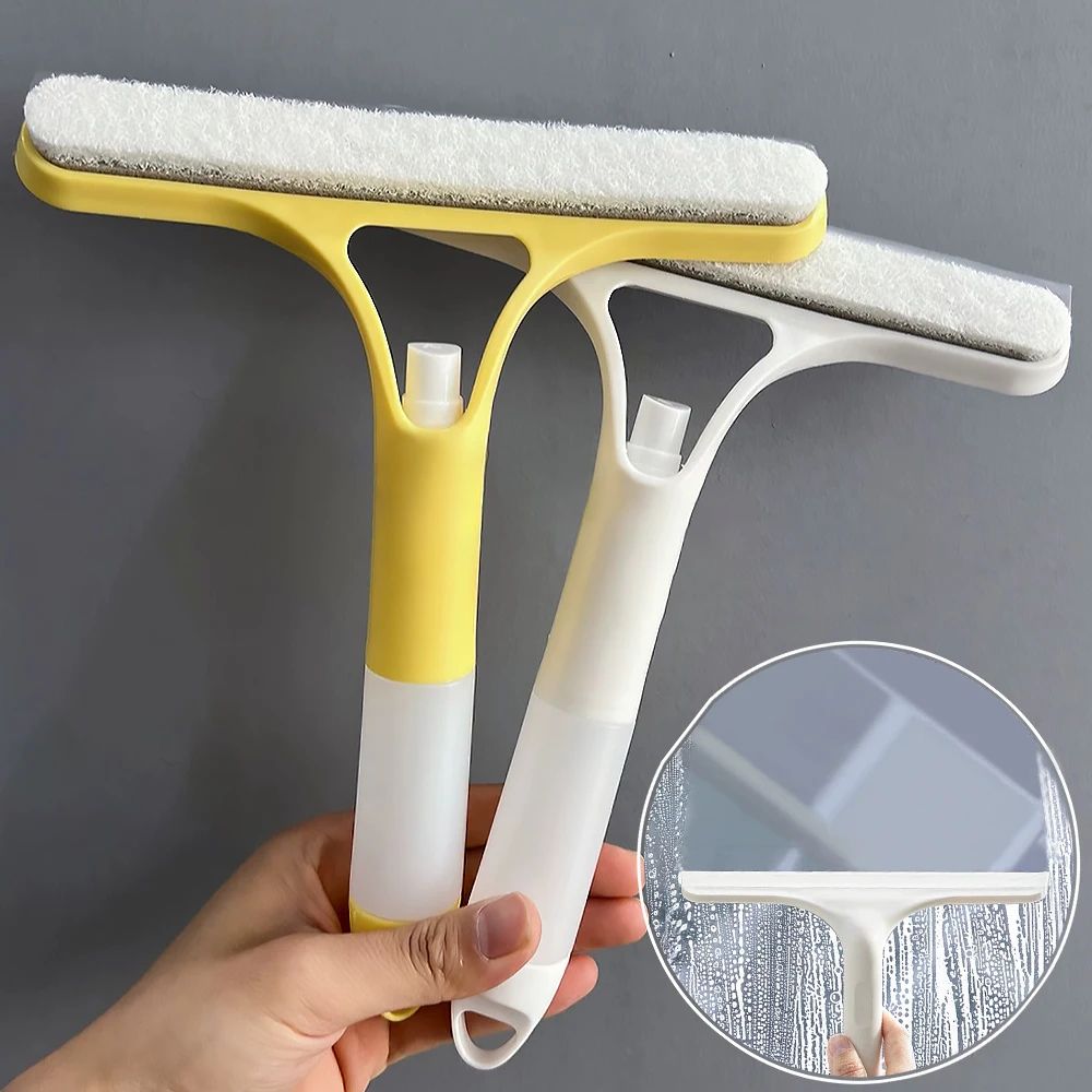 3 in 1 Window Cleaning Squeegee with Spray Bottle