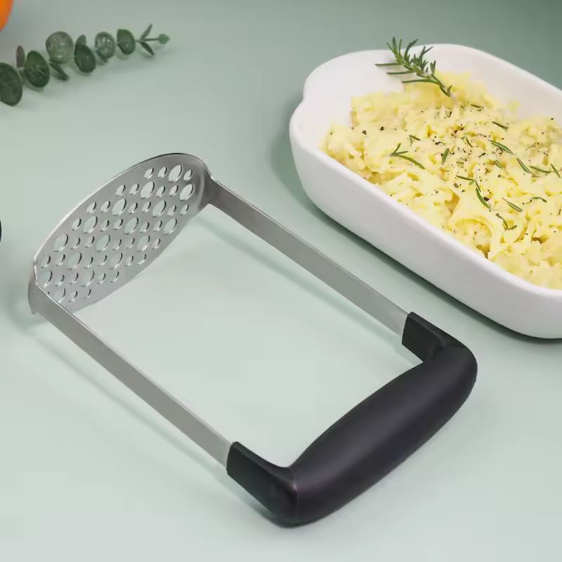 Premium Stainless Steel Potato Ricer & Smooth Masher Press