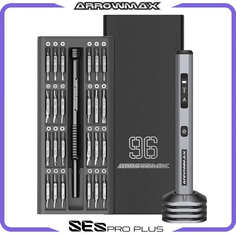 ARROWMAX SES Pro Plus Precision Electric Screwdriver Set with Smart Body Sensory Torque Control