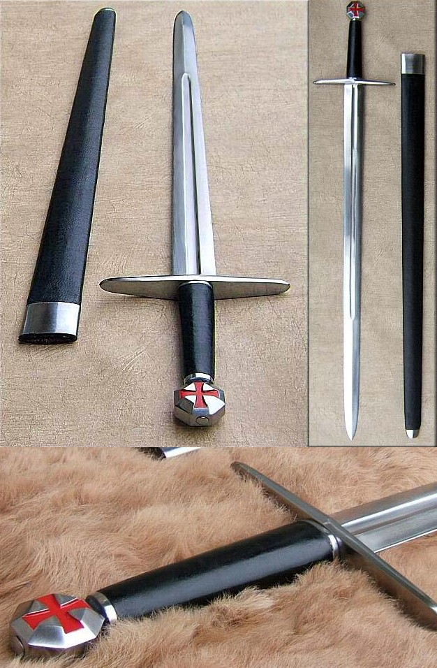 Templar knight sword of war