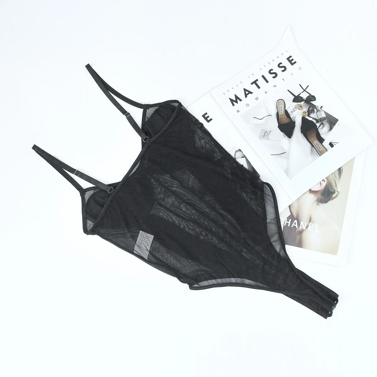 Womens Deep V Neck Camisole Top Adjustable Strap Padded Bust Shaping Tank