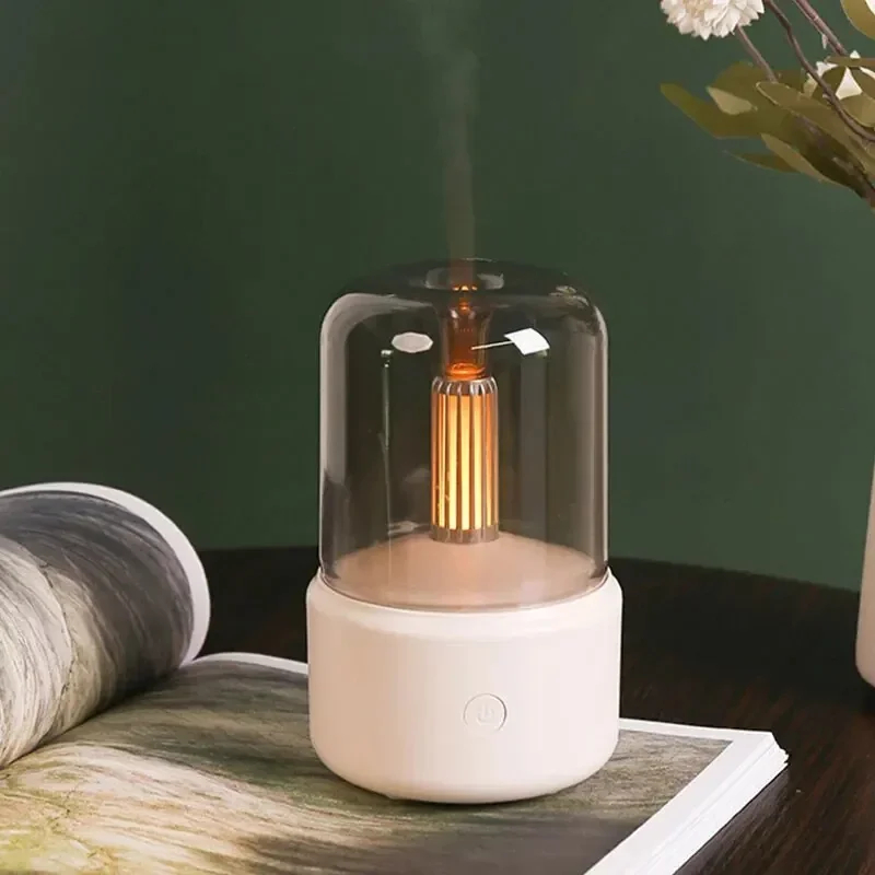 Portable Mini Aroma Diffuser USB Essential Oil Air Humidifier with Night Light