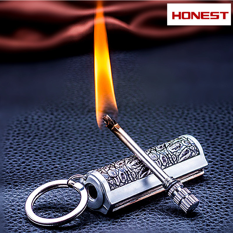Waterproof Windproof Camping Lighter Survival Match Metal Fire Starter