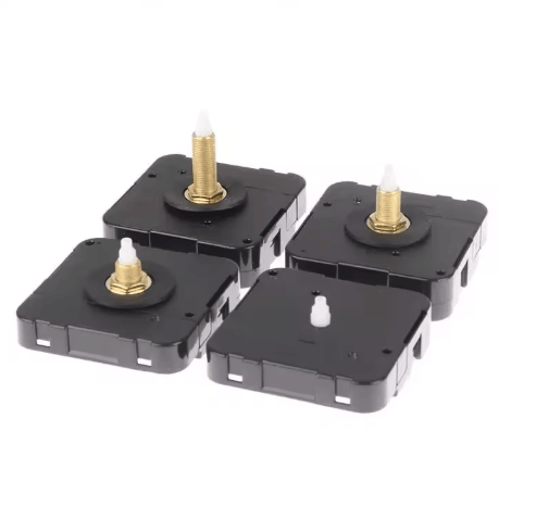Silent Quartz Clock Mechanism Kit DIY Wall Clock Movement with Long Shaft (31mm)