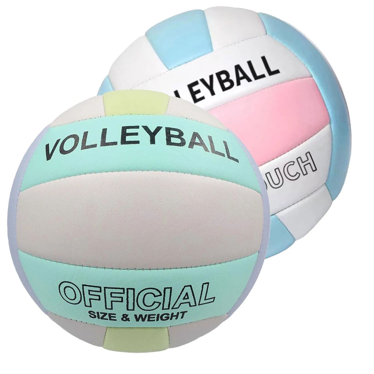 Official Size 5 Soft Touch Volleyball – Indoor Outdoor Training Ball for Gym, Beach & Beginners Teens & Adults