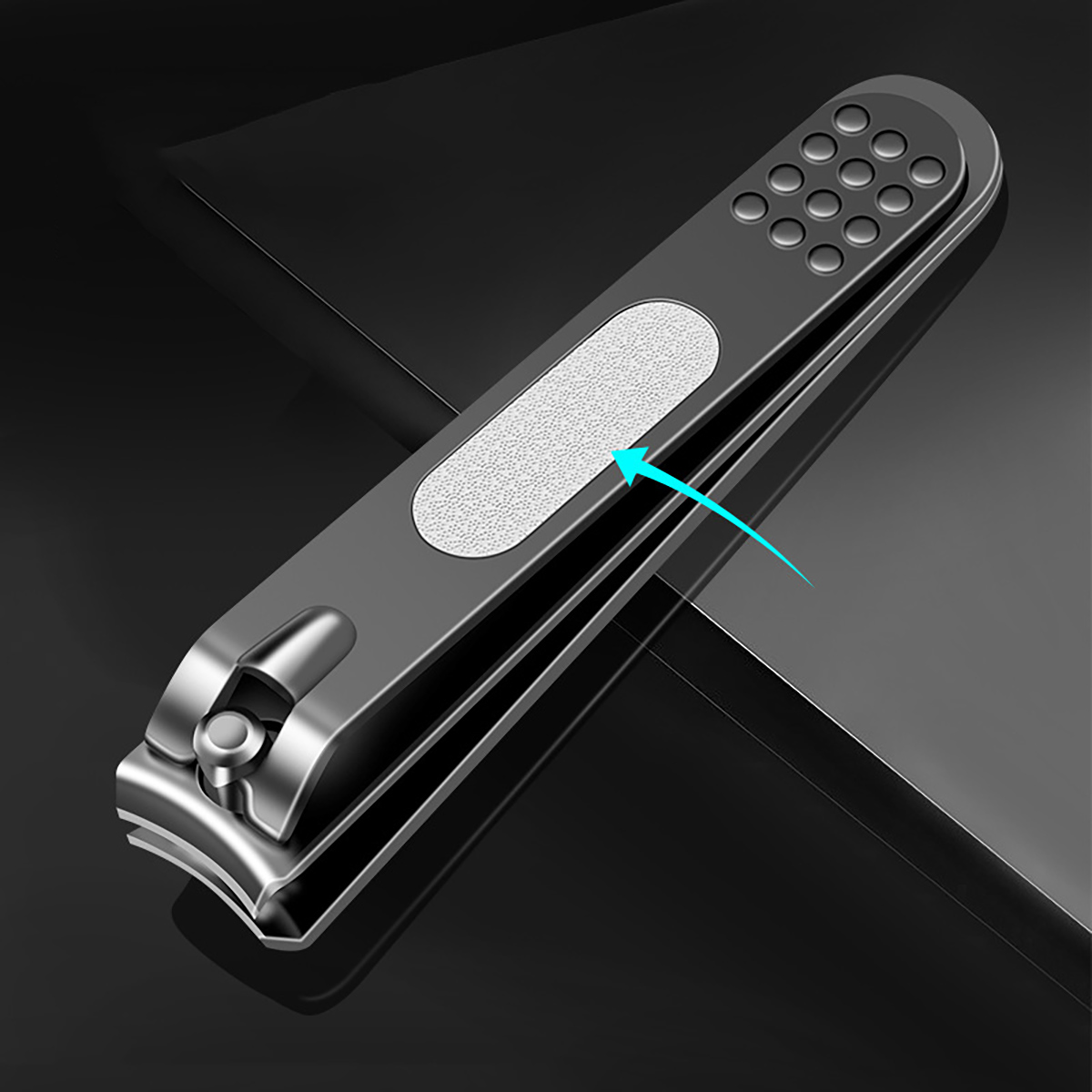 Professional Stainless Steel Nail Clippers for Manicure, Multi-style Nail Cutters for Fingernail Trimming, Reusable