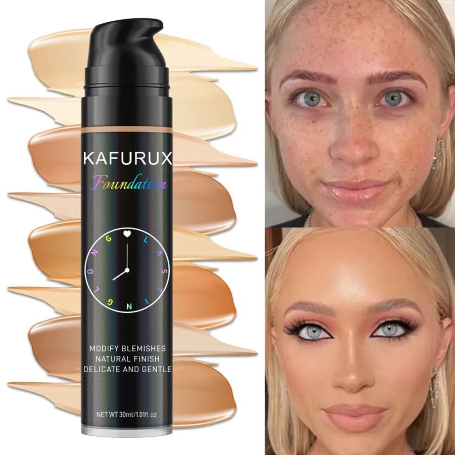 Liquid Foundation Waterproof Concealer Face Makeup Base