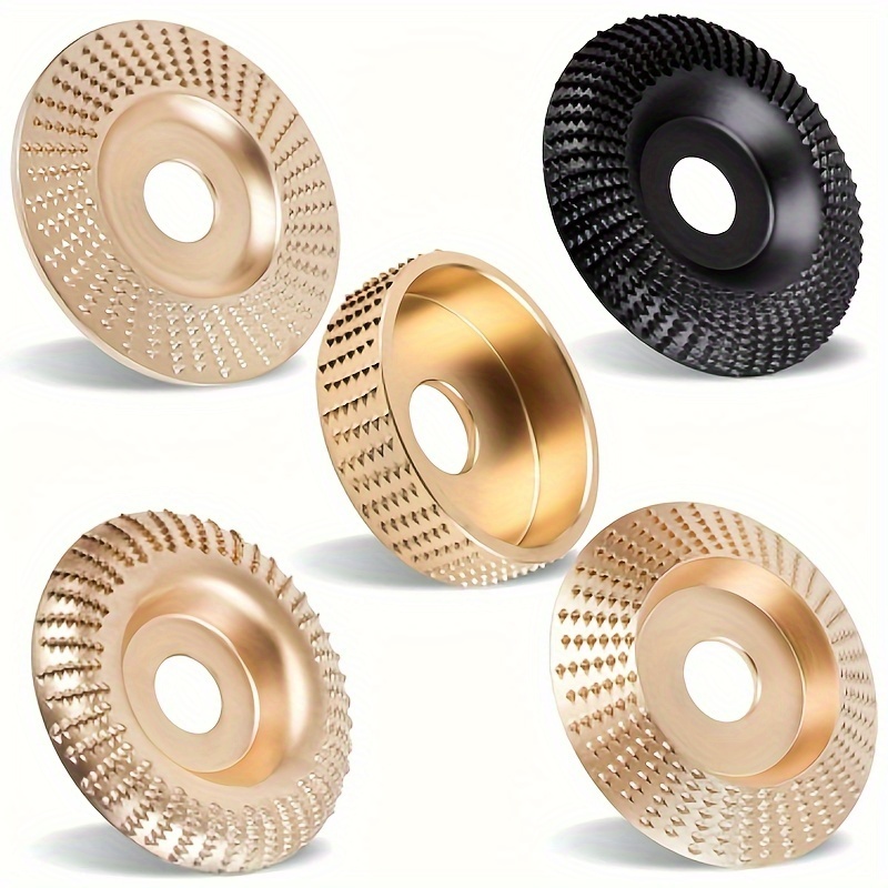 Angle Grinder Wood Carving Disc Set for Fast Shaping and Precision Woodworking