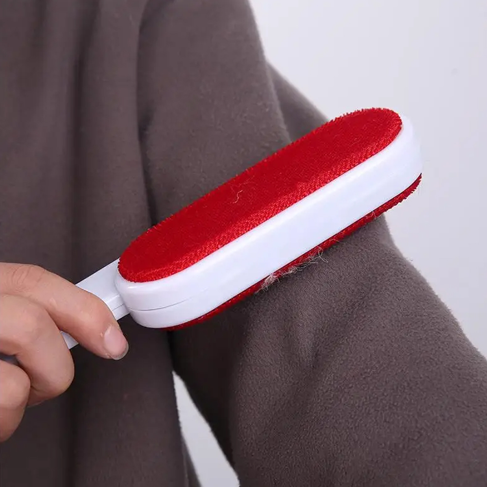 Self-Cleaning Lint Roller Pet Hair Remover Brush, Dedusting Brush for Dog and Cat Hair Removal from Clothes, Sofa Carpet