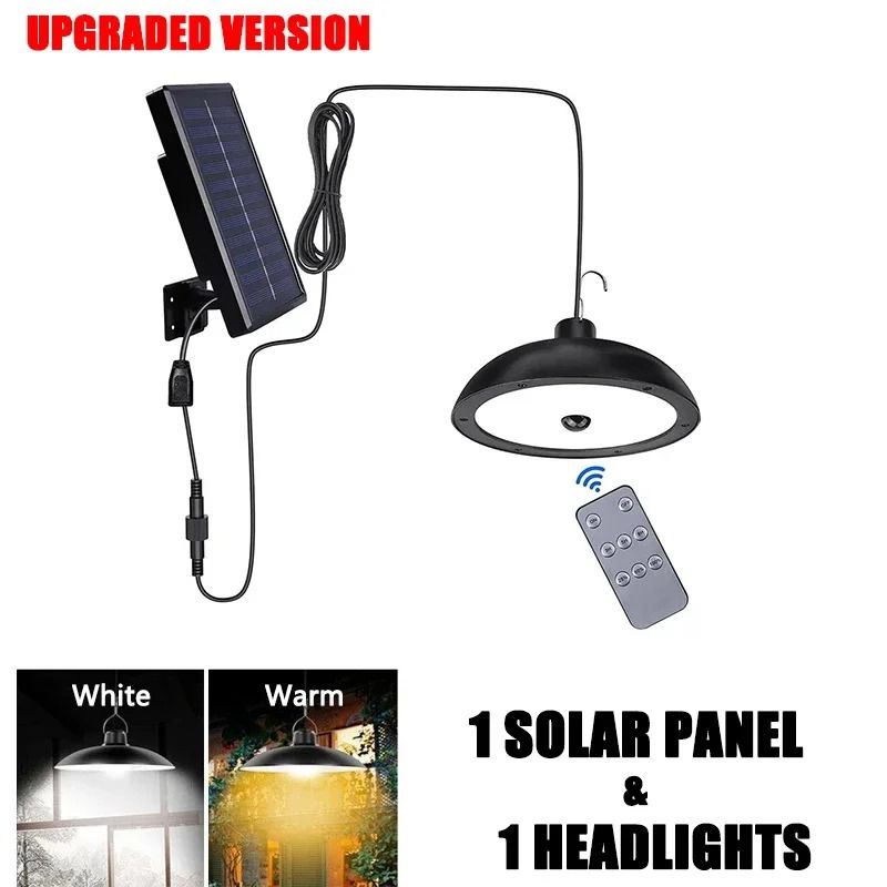 Solar Pendant Lamp Waterproof Chandelier