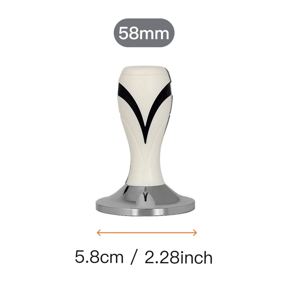 Constant Pressure Espresso Coffee Tamper With Flat Base