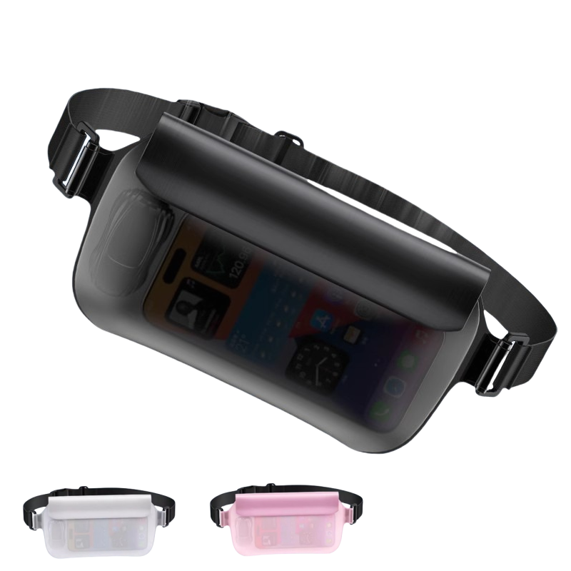 Waterproof Phone Dry Bag with Waist Strap Floating Pouch for Swimming Kayaking Travel