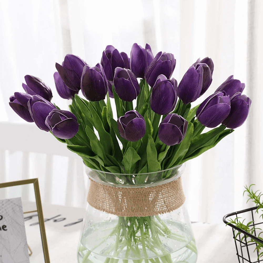 Real Touch Artificial Tulips Flowers