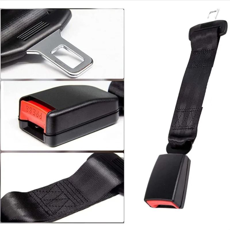 Industrial Grade Universal Car Seat Belt Extender and Safety Buckle
