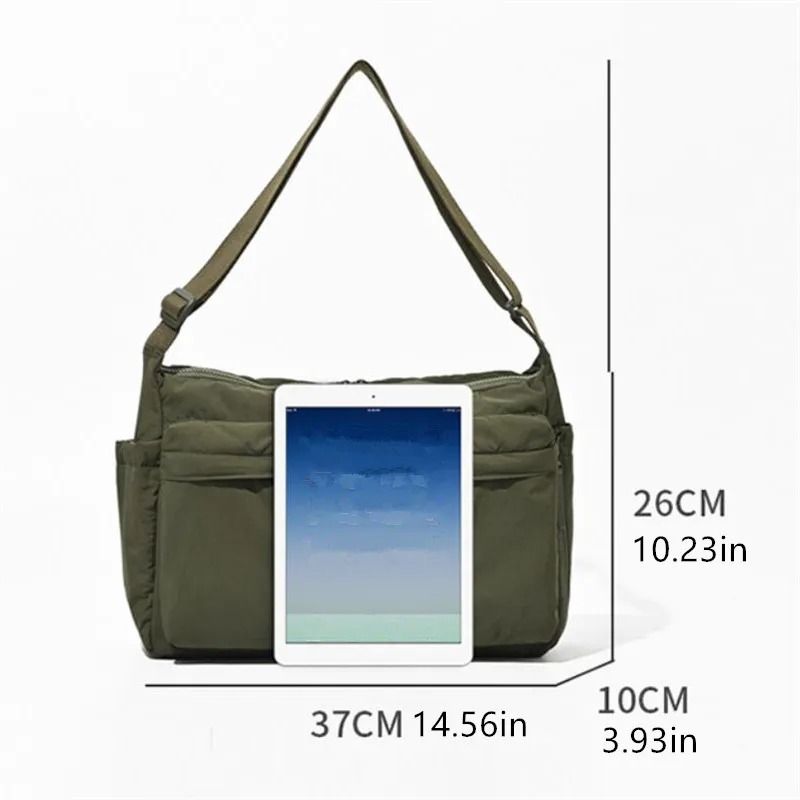 Thickened Casual Messenger Bag Large Capacity Laptop Shoulder Bag