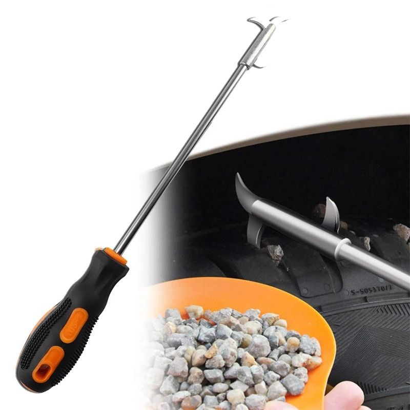 Universal Tire Stone Remover Cleaning Hook Screwdriver Repair Tool