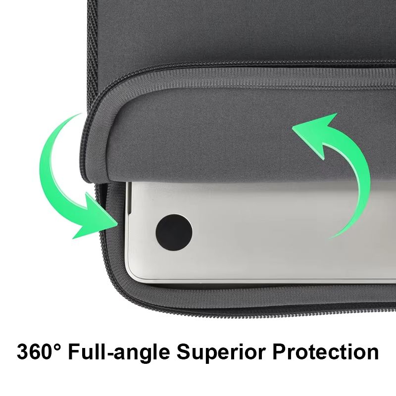 Laptop Sleeve & Protective Bag – Compatible with MacBook, Dell, Lenovo, Xiaomi, and 13–15.6 Inch Notebooks