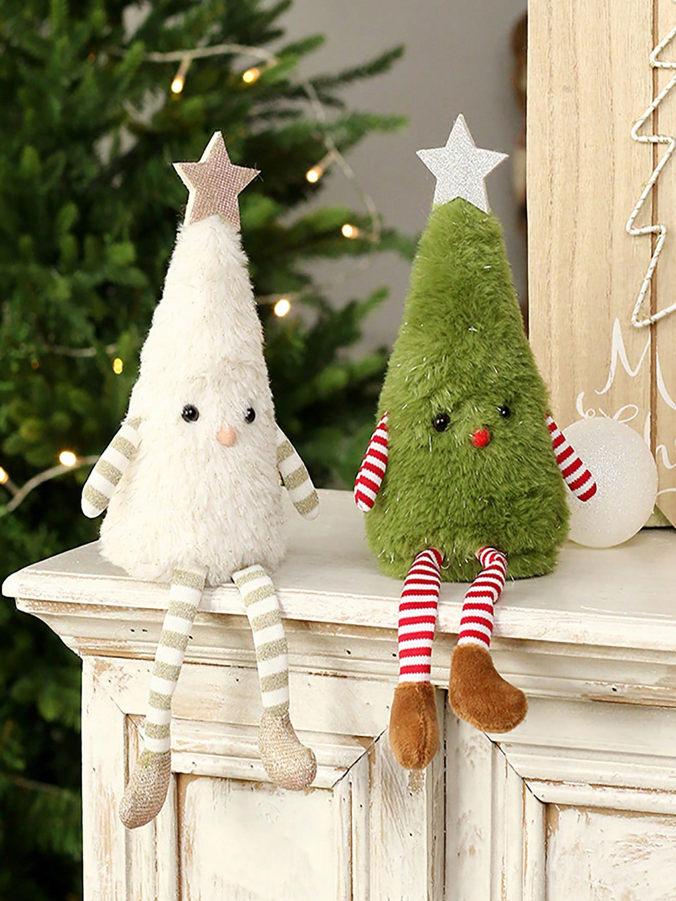 Christmas Decorations, Cute Plush Christmas Tree Doll, Party Gifts & Couple Gift Ornaments