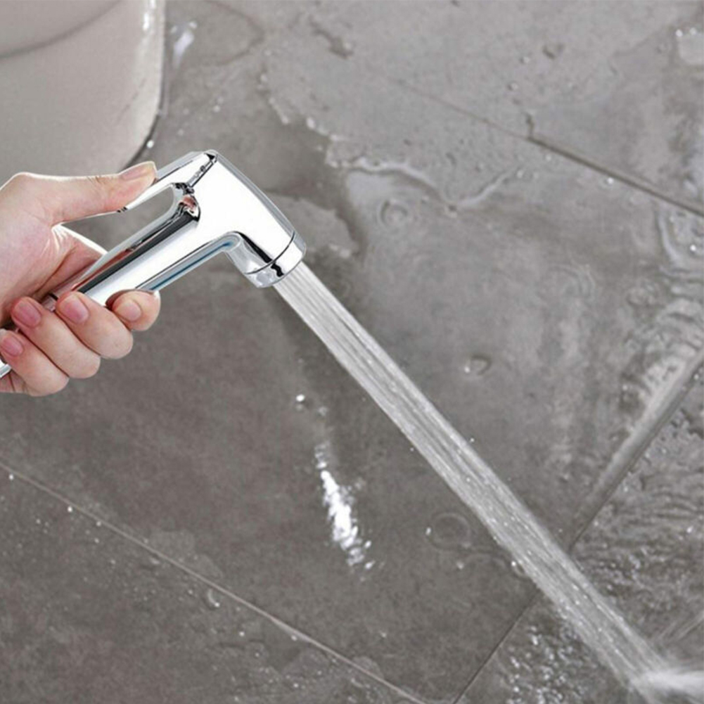 Multi Purpose Handheld Bidet Sprayer for Toilet & Cleaning Adjustable Pressure Kit
