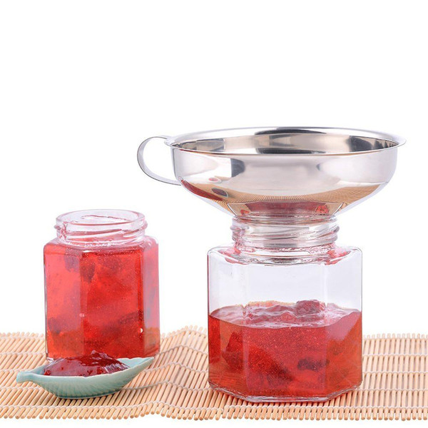 Wide Mouth Stainless Steel Canning Funnel