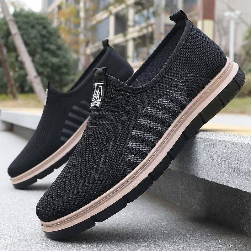 Mens Antibacterial Breathable Mesh Lightweight Sneakers
