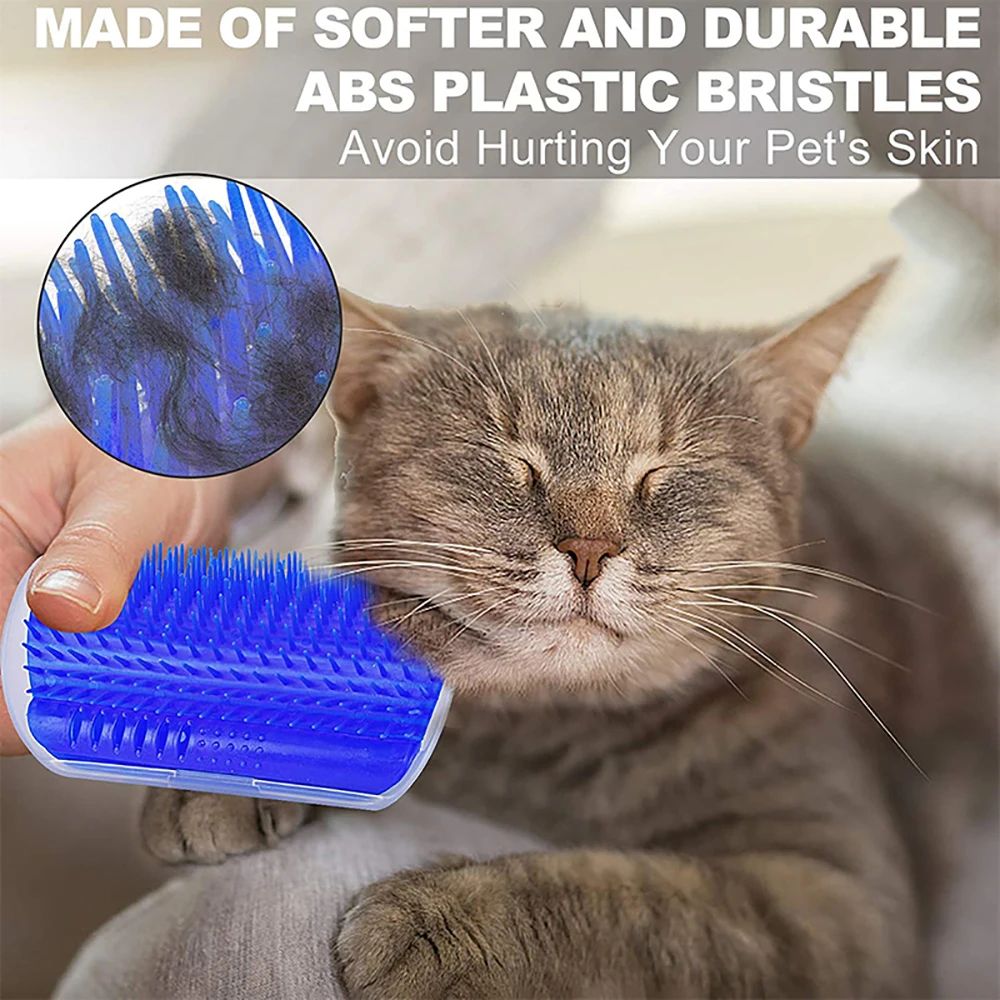 Cat Scratcher Grooming Massager Brush