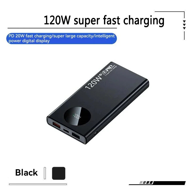 Power Bank Super Fast Charging External Battery, Ultralarge Mobile Power