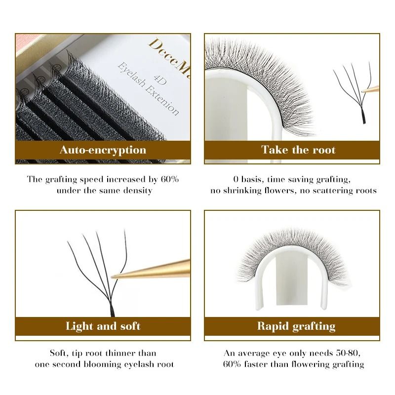 Volume Enhancing 4D W Shaped Precision Eyelash Series