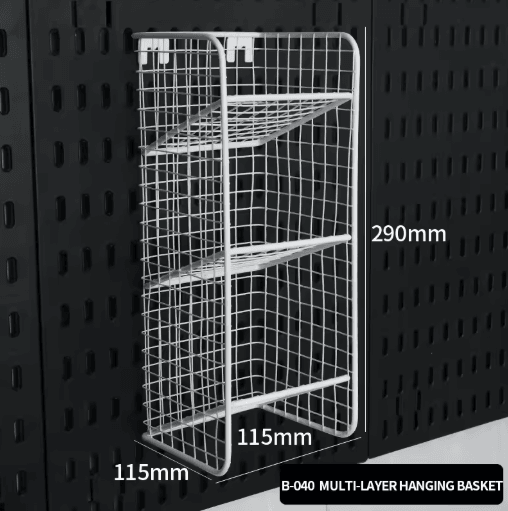 Multi Functional Entryway Storage Rack Doorway Organizer with Hooks and Partition Boards