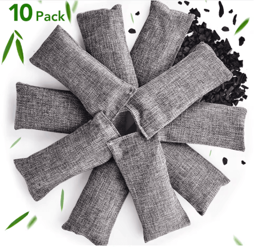 PureNest Bamboo Charcoal Air Purifying Bags 10 Pack