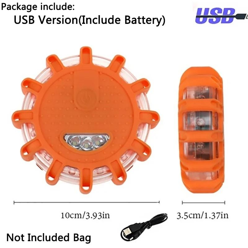 Professional LED Road Flare and Emergency Safety Warning Light