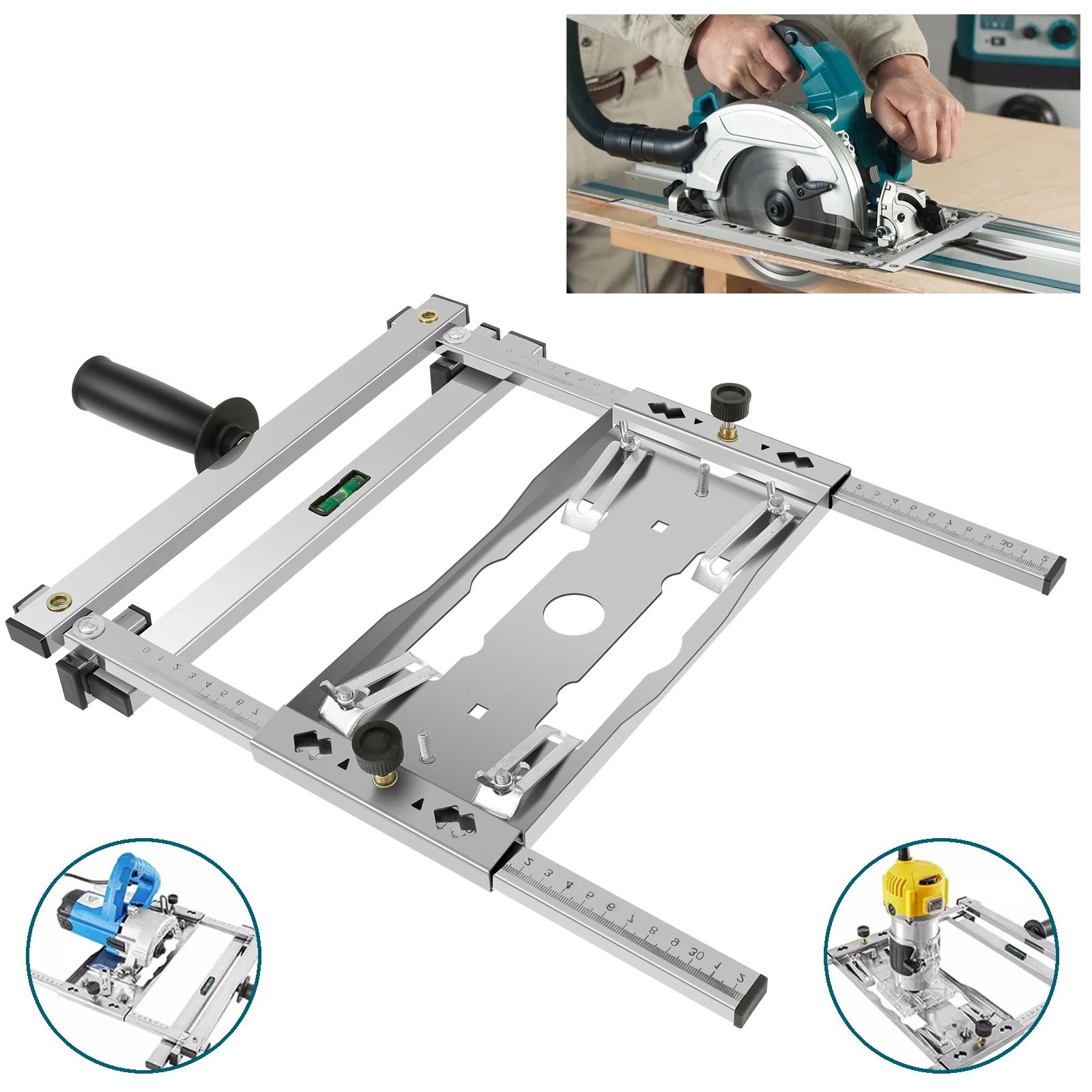 ProGuide Cutting Machine Edge Guide for Precision Woodworking Cuts