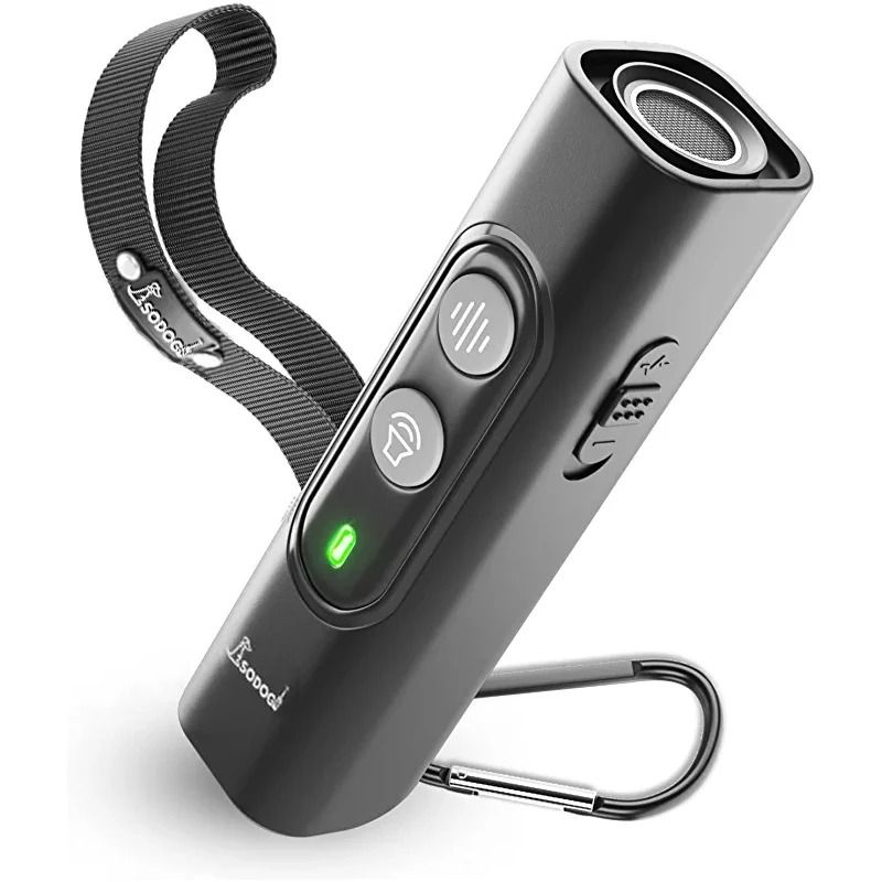 Ultrasonic Dog Repeller And Anti Bark Training Device With USB Rechargeable Power