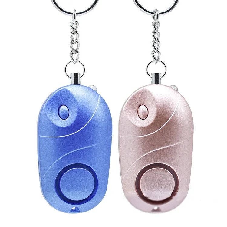 Personal Safety Alarm Keychain with LED Flashlight