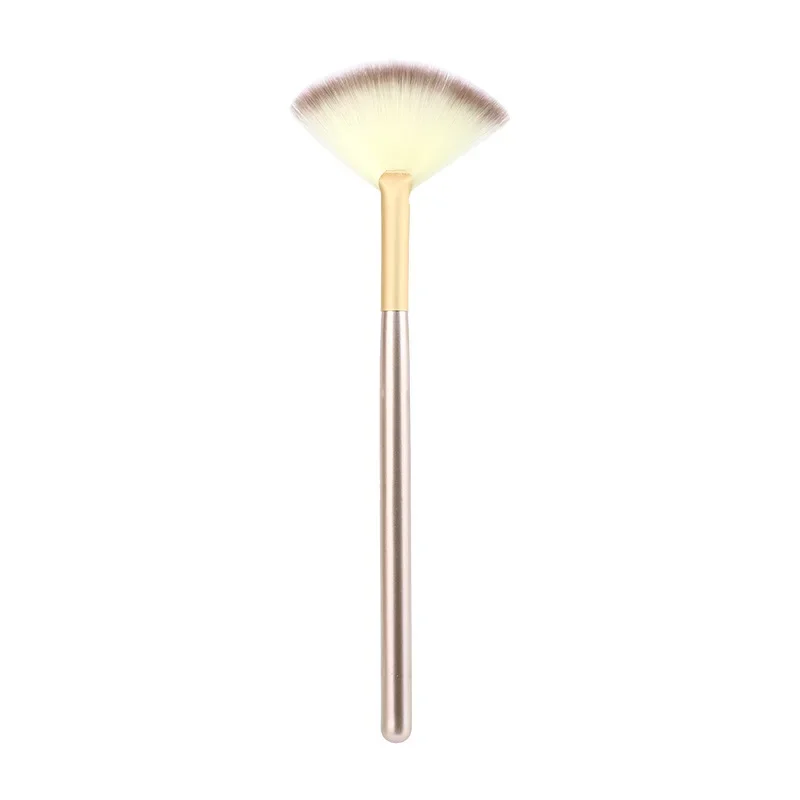 Fan Brushes Makeup Brush Set, Soft Fiber Applicators for Glycolic Peel & Masks, Wooden Handle, Cosmetic Tool